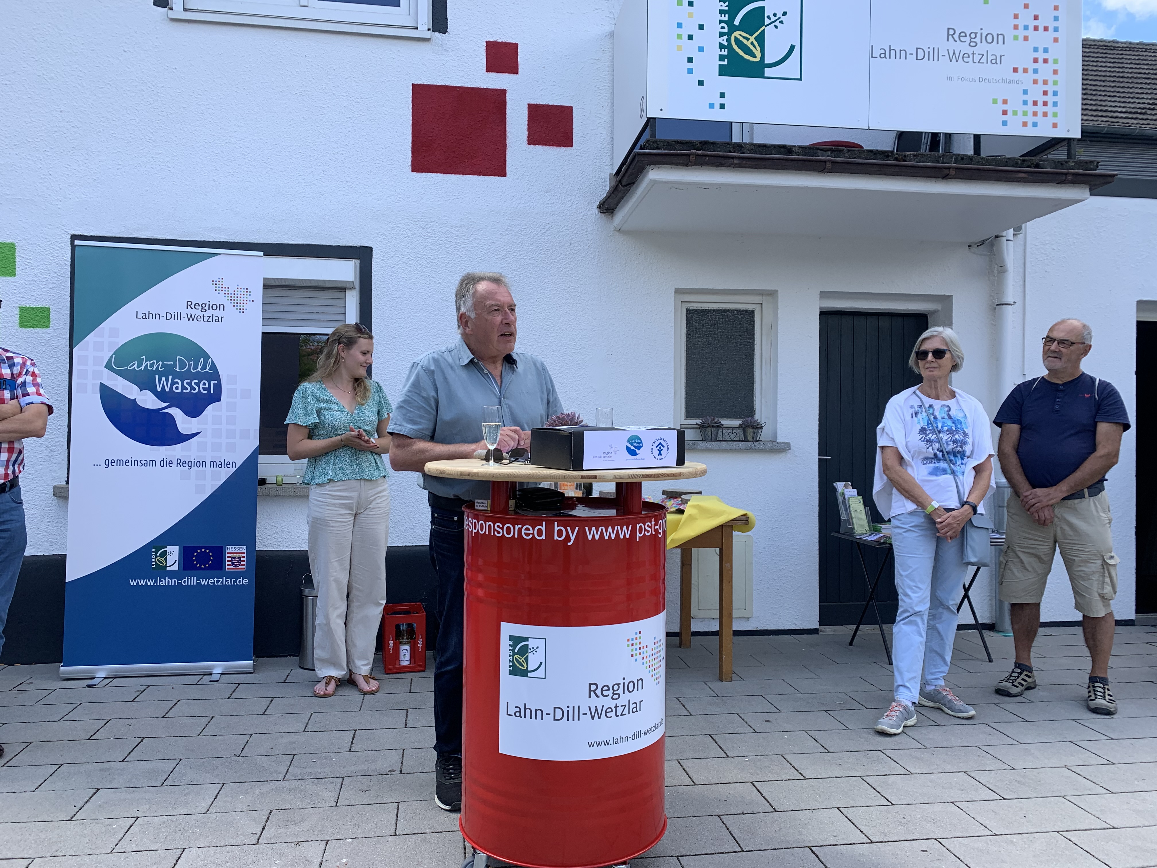 Vernissage auf dem Bachtrompeterplatz